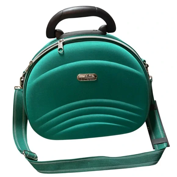 Vintage Liverpool Green Travel Bag - Picture 1 of 8